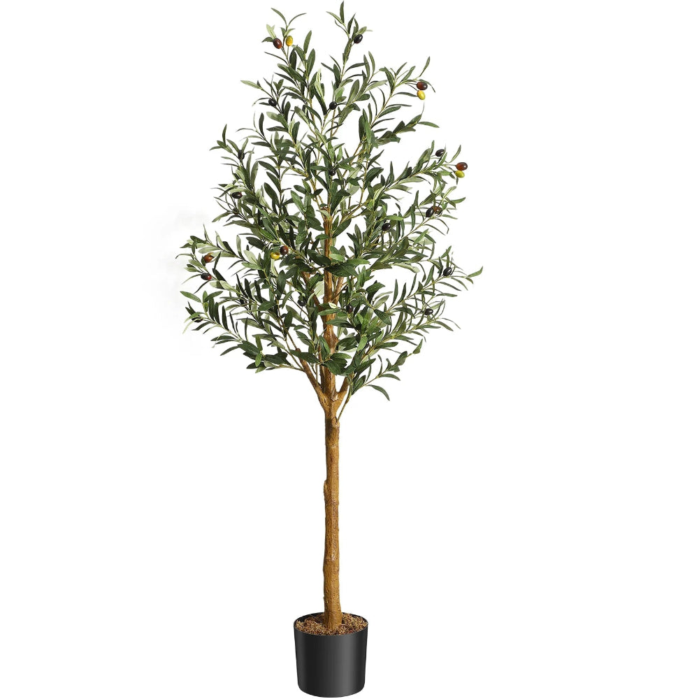 Artificial Olive Tree - Realistic Home Decor Plant - Bizaargo