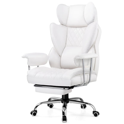 Ergonomic Big & Tall Gaming Chair with Footrest & Lumbar Support
