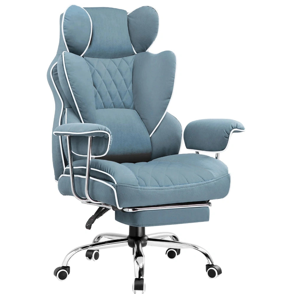 Big & Tall Ergonomic gaming Chair with Footrest & Lumbar Support
