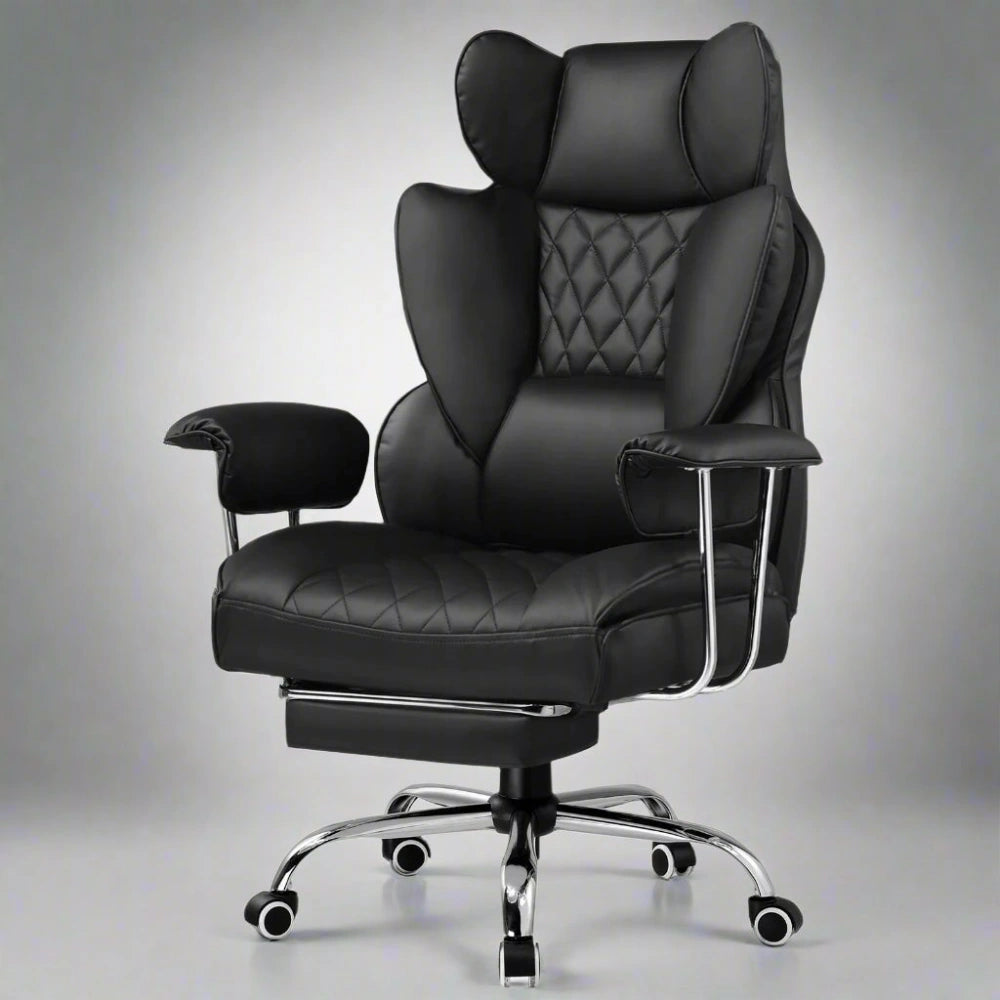 Big & Tall Ergonomic gaming Chair with Footrest & Lumbar Support
