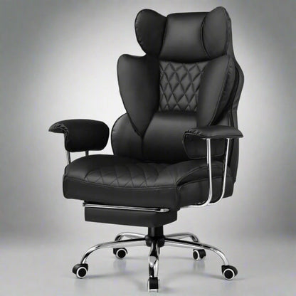 Big & Tall Ergonomic gaming Chair with Footrest & Lumbar Support