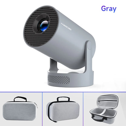 Android11 4K Projector WiFi6 - Portable Home Theater