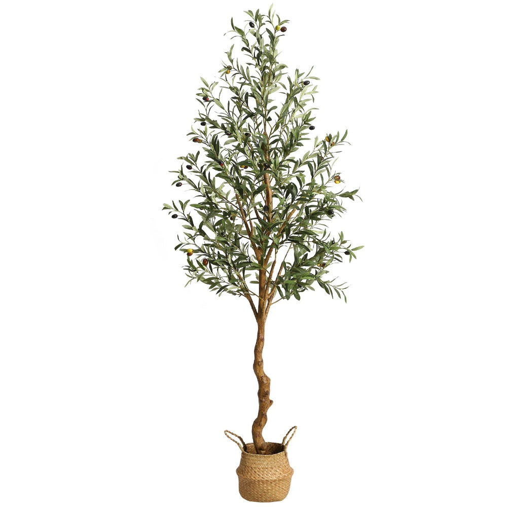 Artificial Olive Tree - Realistic Home Decor Plant - Bizaargo