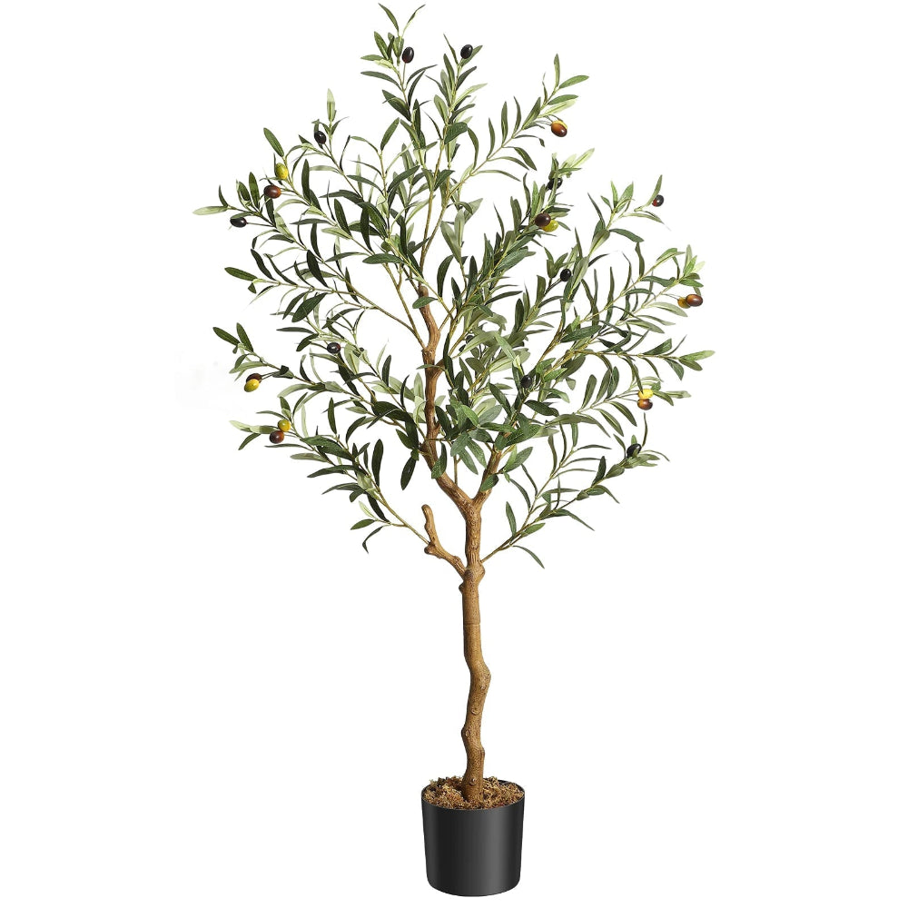 Artificial Olive Tree - Realistic Home Decor Plant - Bizaargo