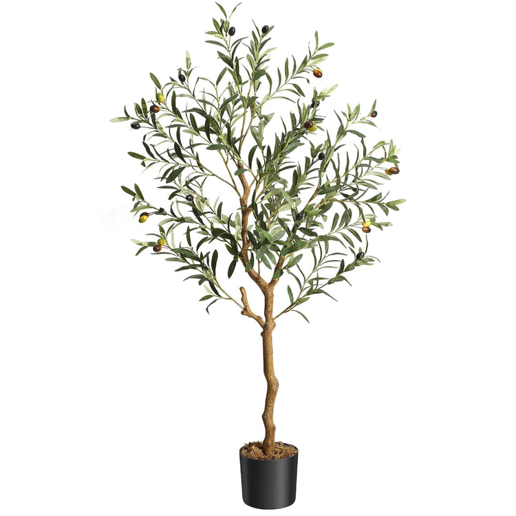 Artificial Olive Tree - Realistic Home Decor Plant - Bizaargo
