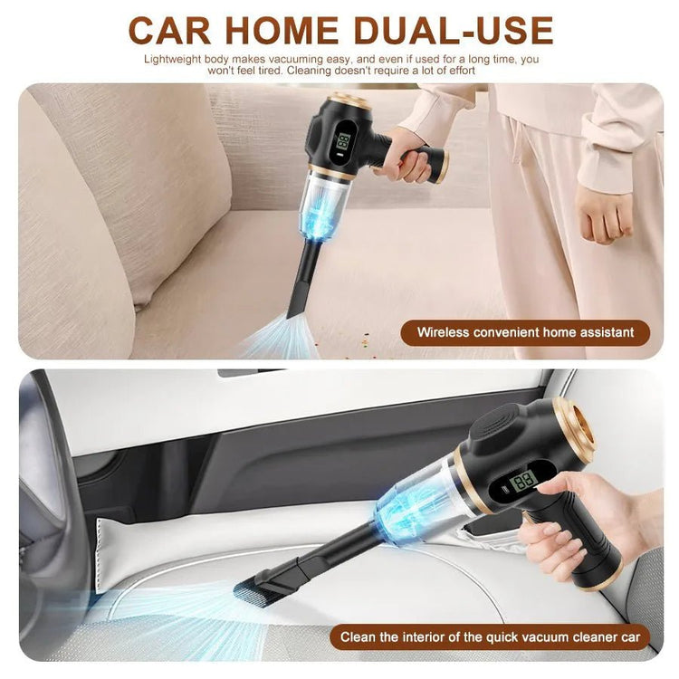 Cordless Handheld Vacuum: Strong Suction for Home & Car - Bizaargo