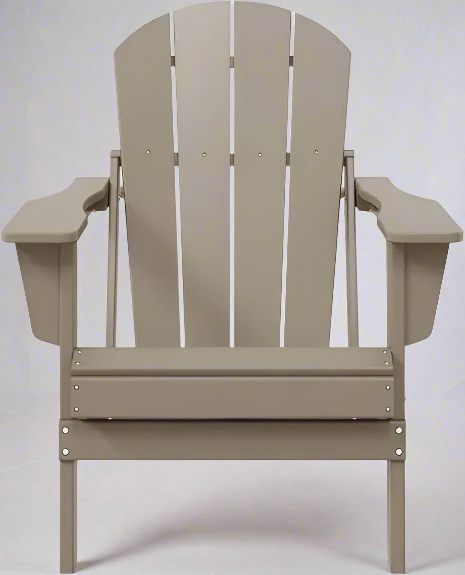 Folding Adirondack Chair - Weather Resistant & Durable - Bizaargo