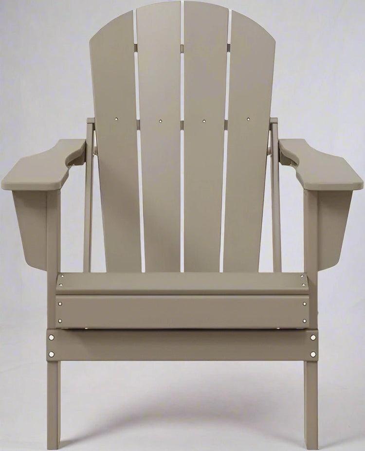 Folding Adirondack Chair - Weather Resistant & Durable - Bizaargo