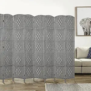 Portable Room Divider - 6ft Folding Privacy Screen - Bizaargo