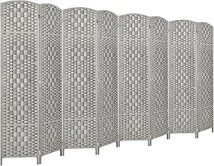 Portable Room Divider - 6ft Folding Privacy Screen - Bizaargo