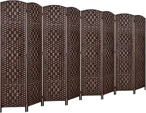 Portable Room Divider - 6ft Folding Privacy Screen - Bizaargo