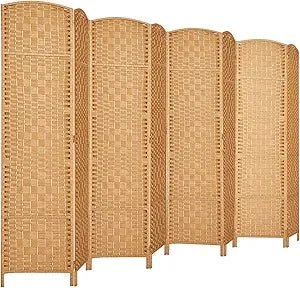 Portable Room Divider - 6ft Folding Privacy Screen - Bizaargo